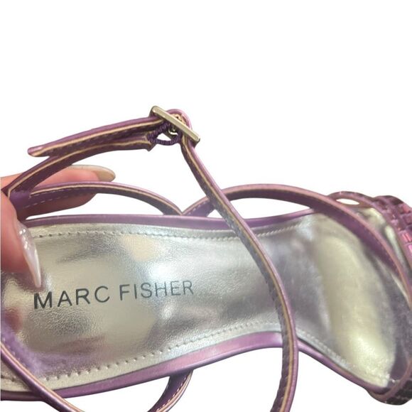 Marc Fisher Zalay Sandal Purple Size 8 - Picture 8 of 10